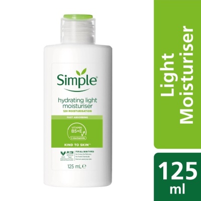 SIMPLE - Kind to Skin Hydrating Light Moisturiser 125ml