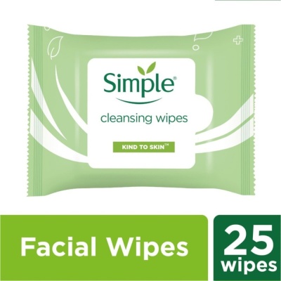 SIMPLE - Kind to Skin Cleansing Facial Wipes 25's