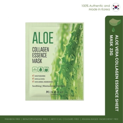 MISEOUL - Aloe Vera Collagen Essence Mask 23g